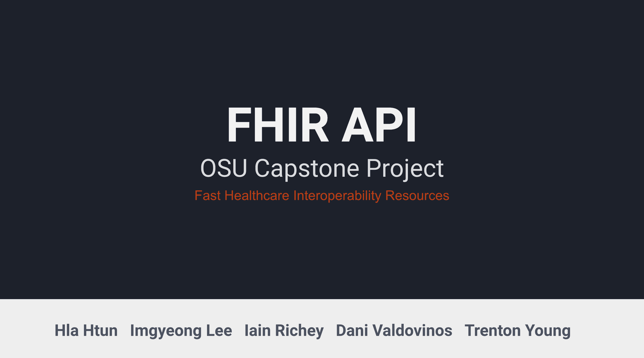 FHIRType API