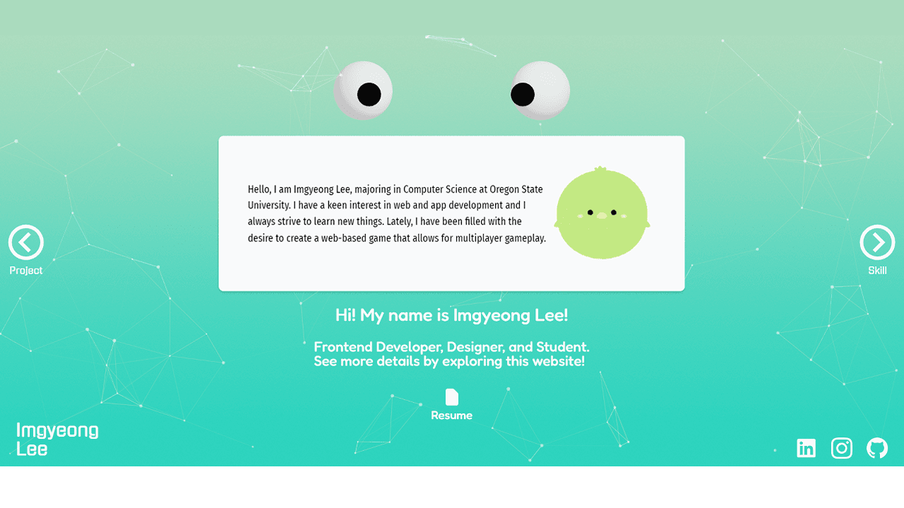 Portfolio website (old)